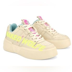 Naked wolfe pixie logo cloud sneakers